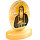 Иконы из селенита овальные на подставке